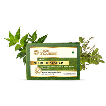 Neem Tulsi Soap - Khadi Organique