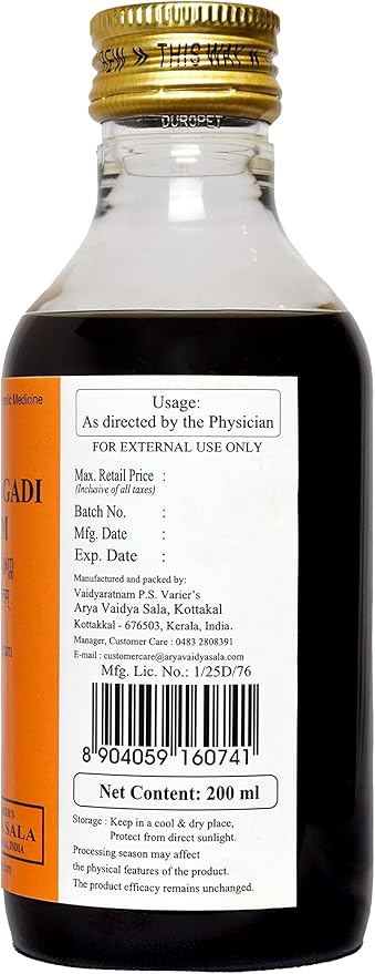 Buy Nilibhringadi Tailam 200 ml by Kottakkal Ayurveda at deensquare.com. Traditional Ayurvedic hair oil available in Dubai | UAE.