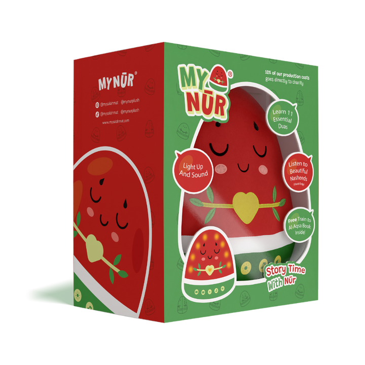 Nur the Watermelon Interactive Plushie