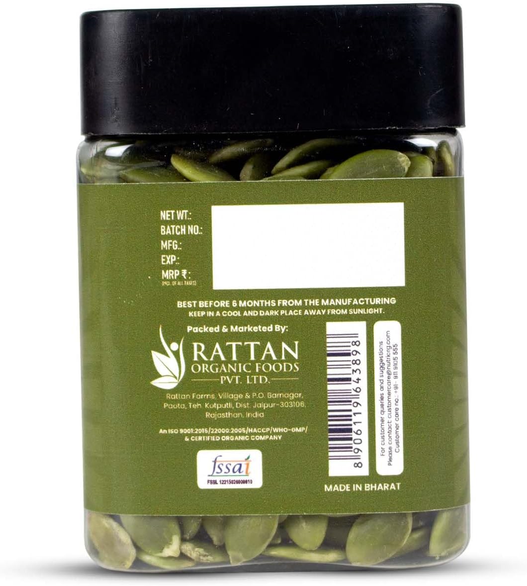 Nutriorg Pumpkin Seeds 150g 2