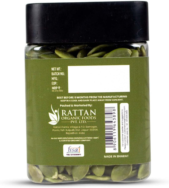 Nutriorg Pumpkin Seeds 150g 2