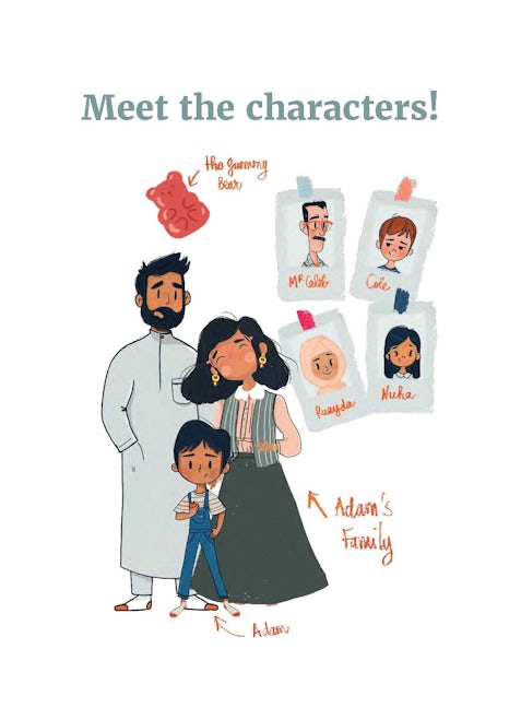 Buy Once Upon A Crescent by Amerah Hashimi at deensquare.com. Islamic stories with QR audio for Muslim children | Dubai | UAE.
