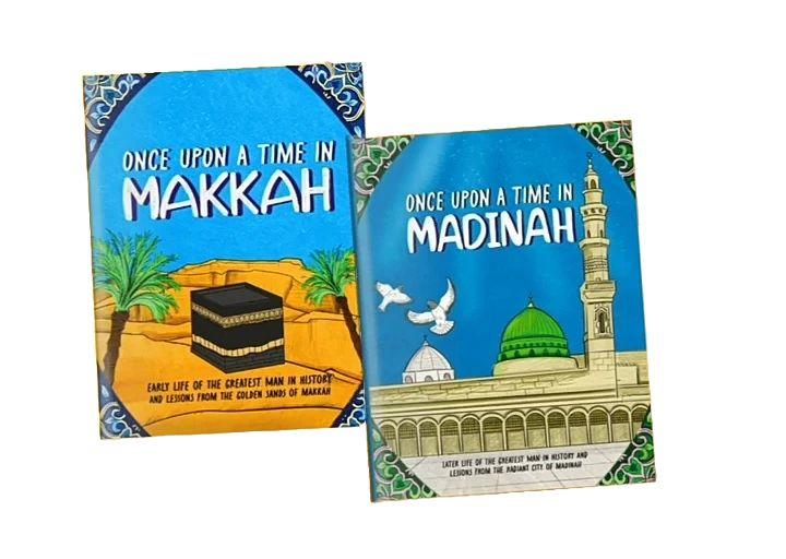 Once Upon a Time Seerah Bundle – Makkah & Madinah (Ages 7–12) BOOK COVER
