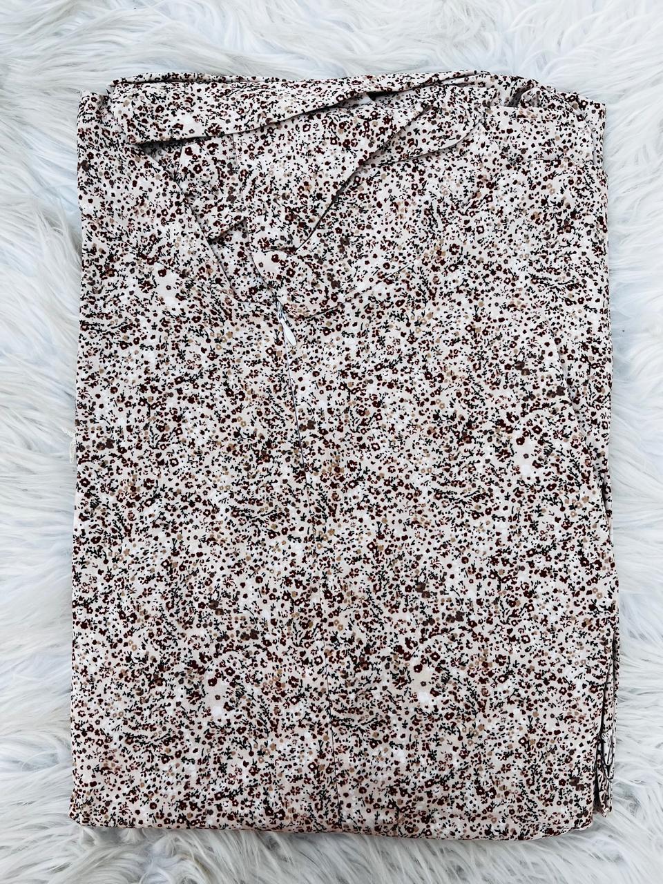 One Piece Floral Prayer Dress for Women