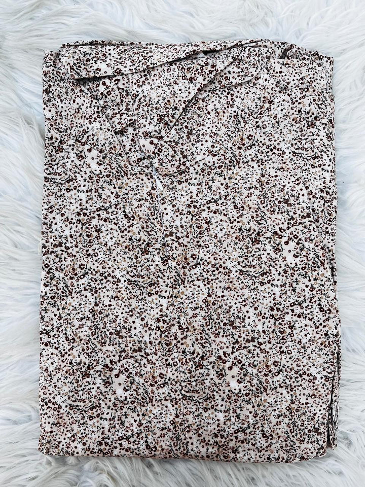 One Piece Floral Prayer Dress for Women