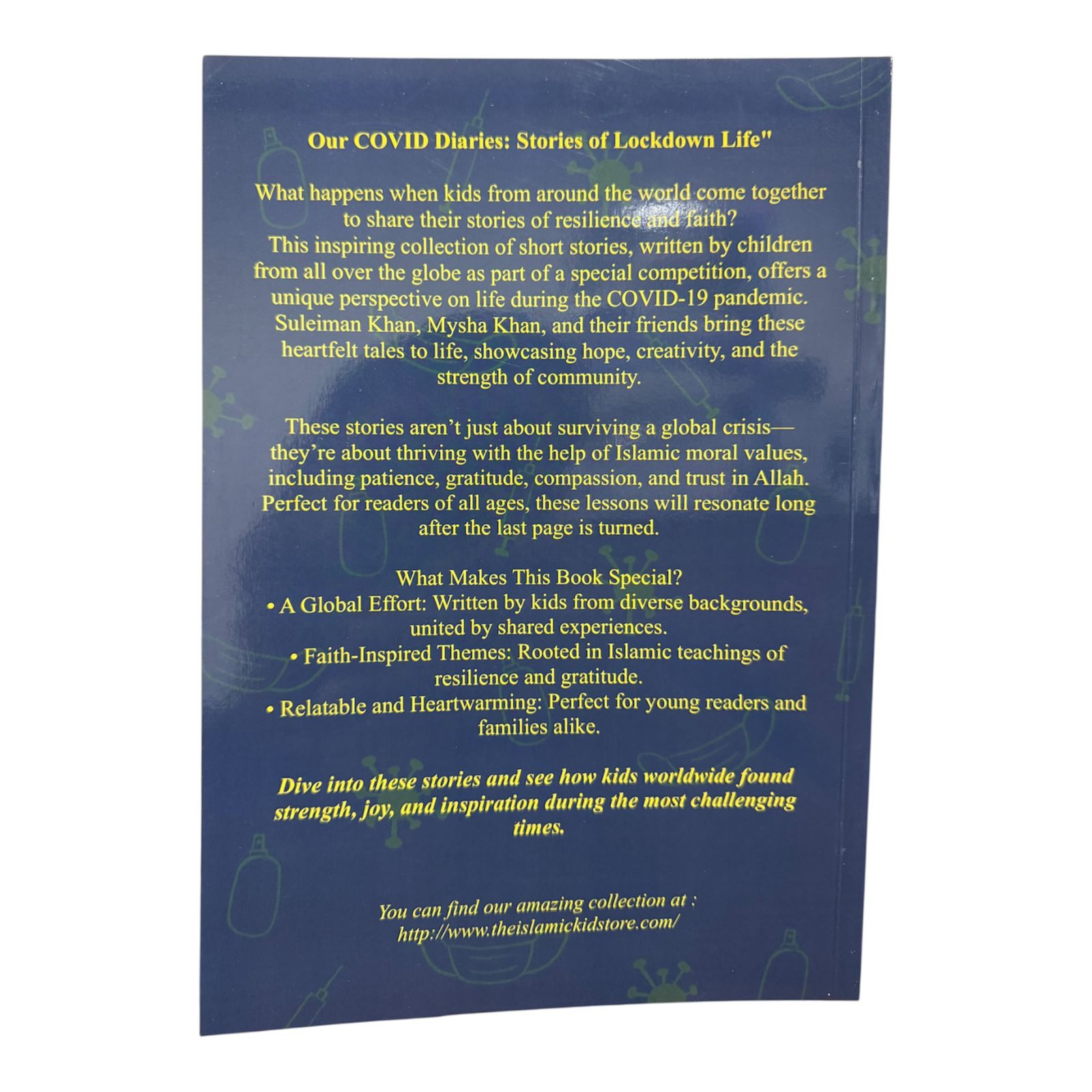 Our COVID Diaries: Stories of Lockdown Life book back cover