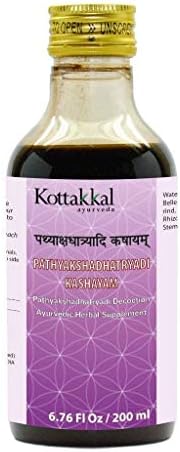 Buy Pathyakshadhatryadi Kashayam 200 ml by Kottakkal Ayurveda at deensquare.com. Traditional Ayurvedic herbal formulation available in Dubai | UAE.