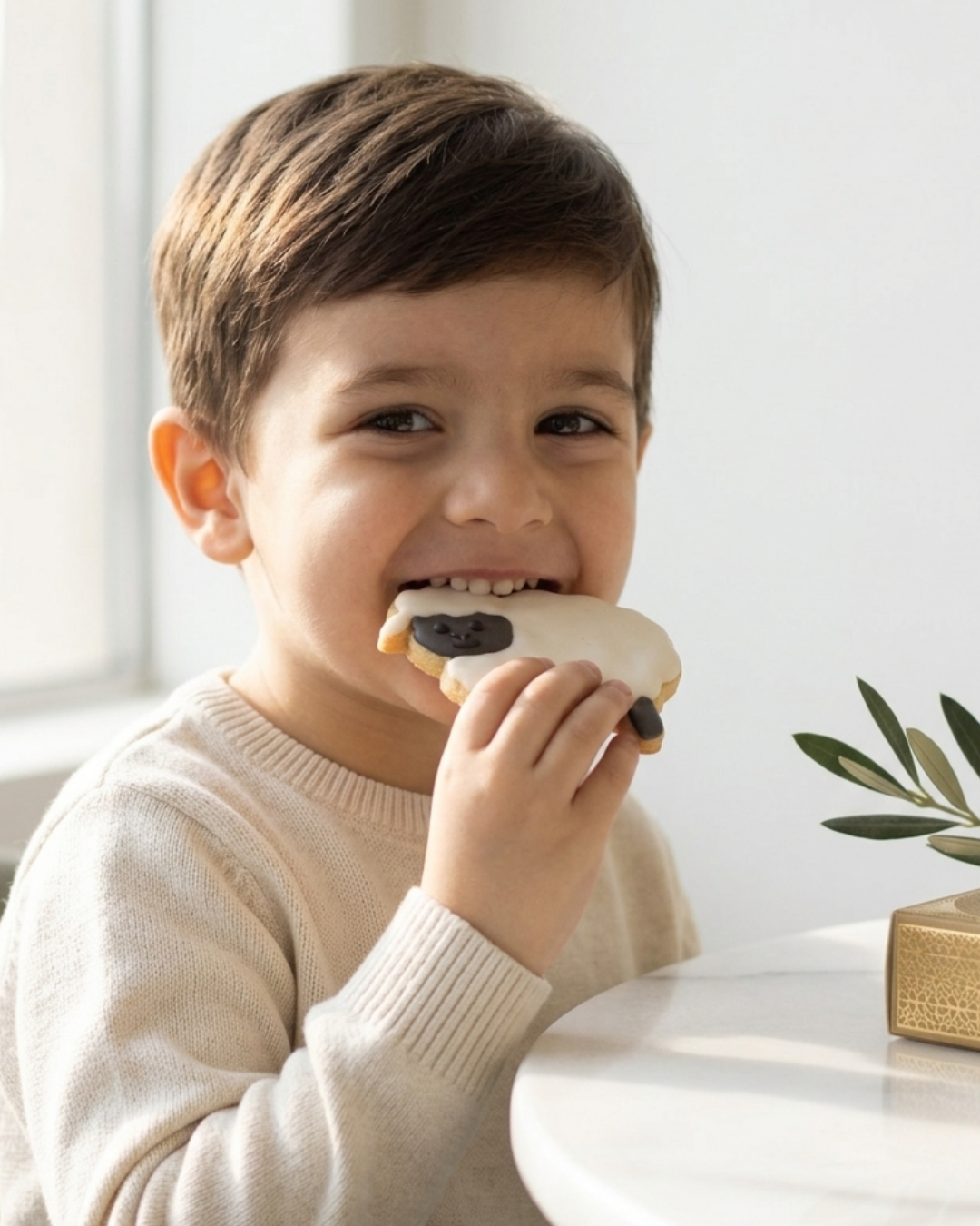 Qurbani Cookie Gluten-Free – White Chocolate Eid Cookie | Co Chocolat 
