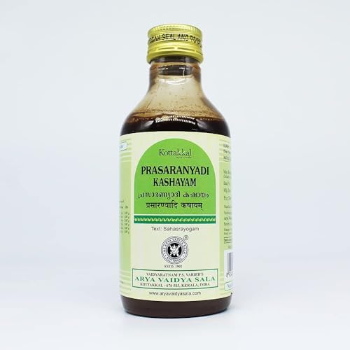 Buy Prasaranyadi Kashayam 200 ml by Kottakkal Ayurveda at deensquare.com. Traditional Ayurvedic herbal formulation available in Dubai | UAE.