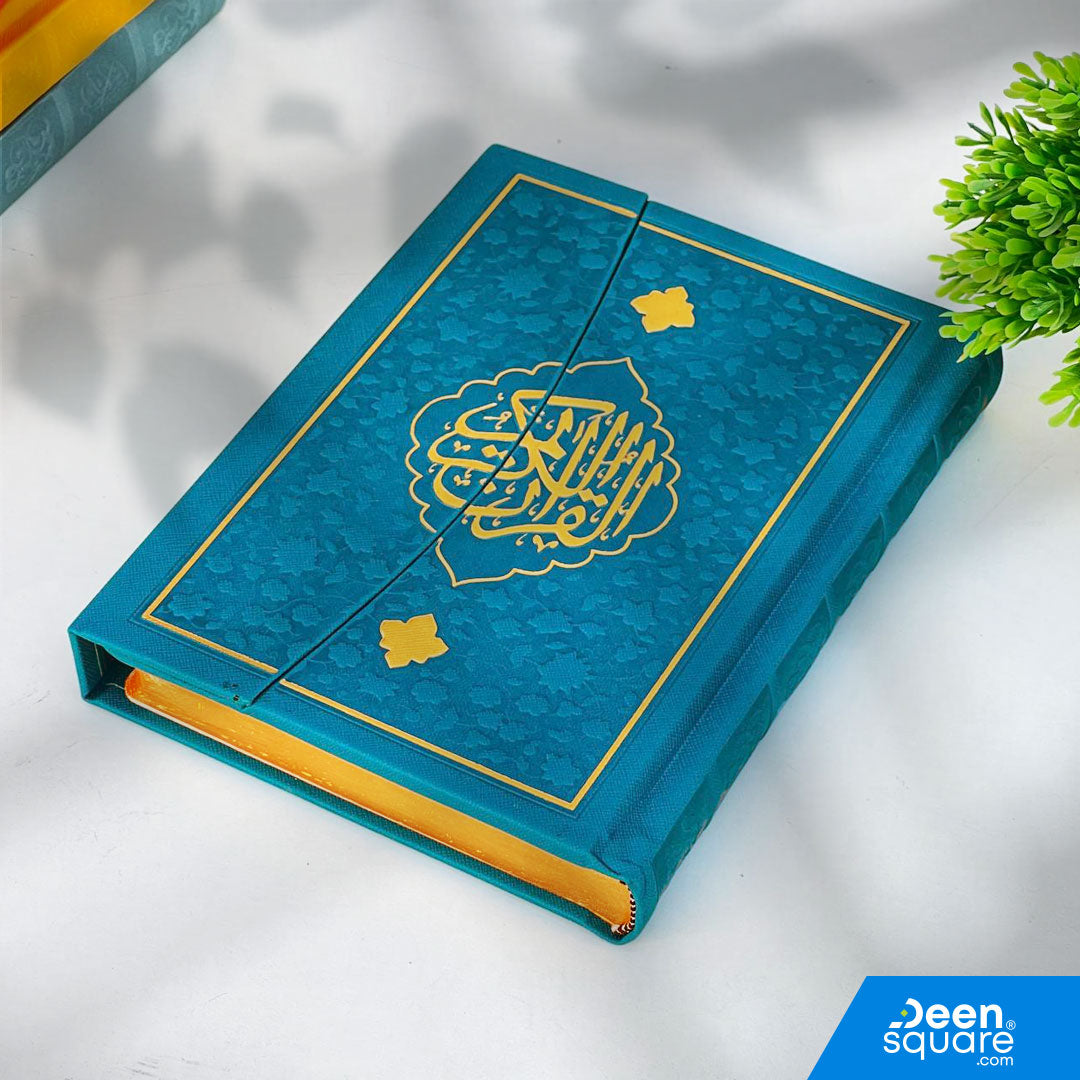 Urdu Script Quran, Indo Pak Quran, Tajweed Quran, Color Coded Quran, Premium Gift Quran, Ref 411F, 14x20 Quran, Islamic Gift Dubai, Art Paper Quran, Rexine Binding, Indo Pak Mushaf, Quran for Students, Pakistan Quran Style