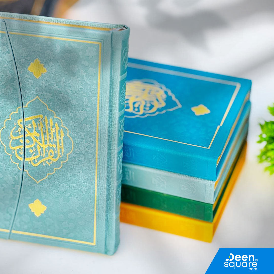 Urdu Script Quran, Indo Pak Quran, Tajweed Quran, Color Coded Quran, Premium Gift Quran, Ref 411F, 14x20 Quran, Islamic Gift Dubai, Art Paper Quran, Rexine Binding, Indo Pak Mushaf, Quran for Students, Pakistan Quran Style