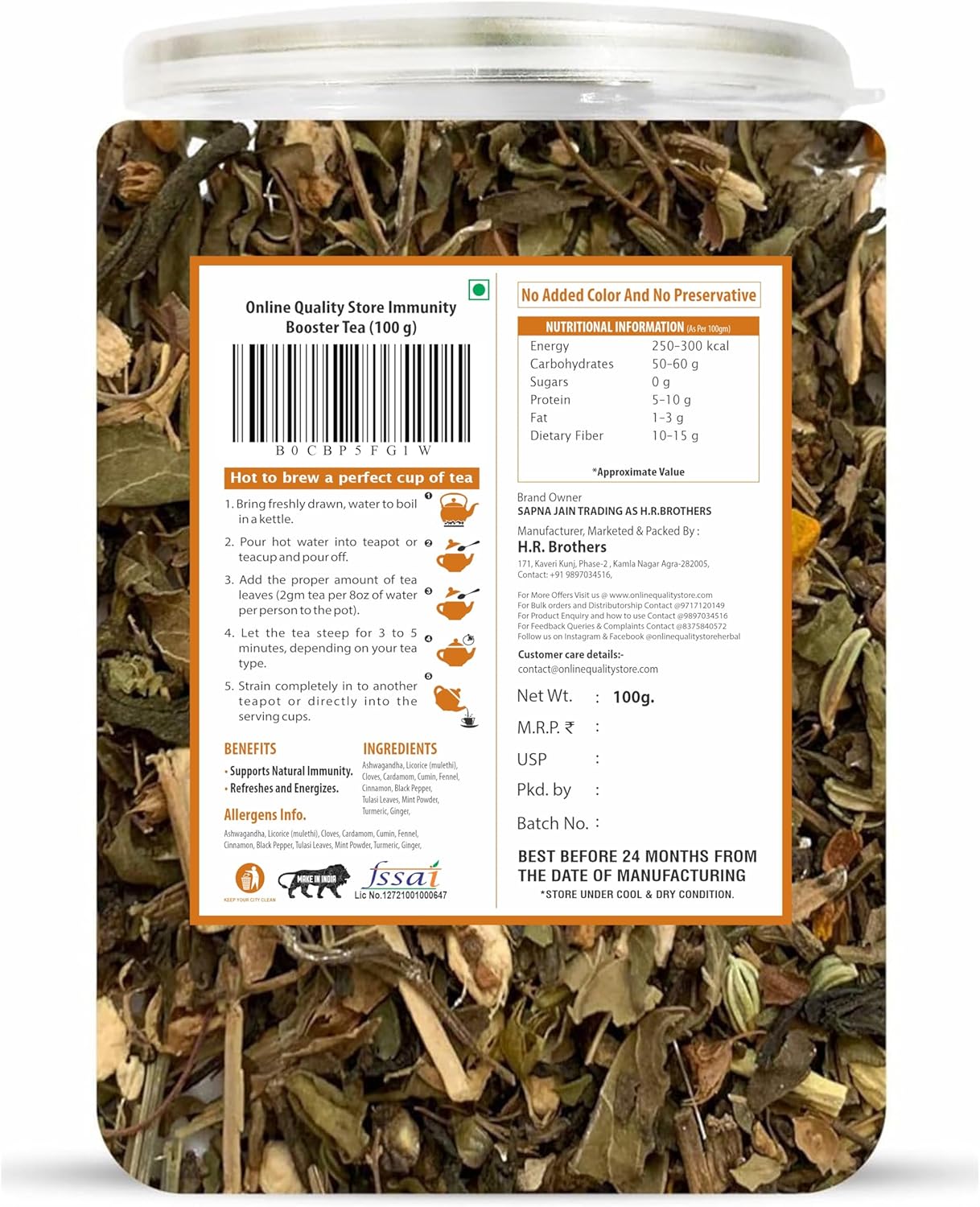 Buy 100% natural Immunity Booster Tea. A blend of 12 Ayurvedic herbs including Ashwagandha & Spices for natural defense. Fast shipping in Dubai & worldwide.