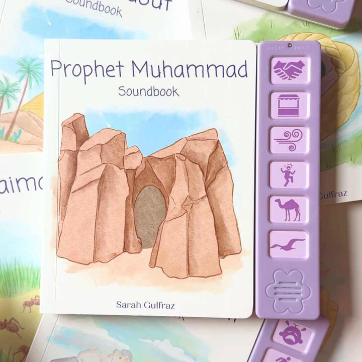 Buy Prophet Muhammad Sound Book at deensquare.com. Interactive Islamic board book with 6 sounds for children. Dubai | UAE. Shop now.