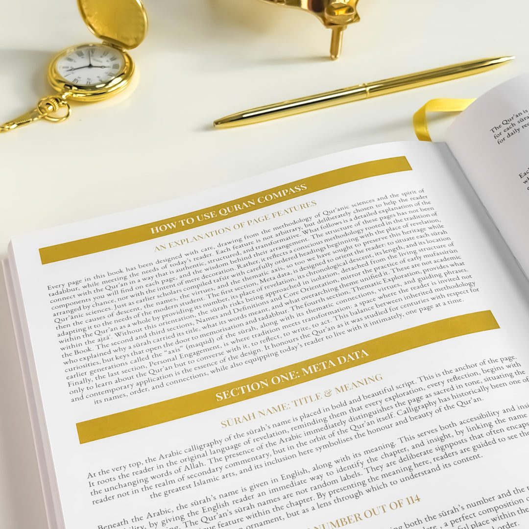 Quran Compass Book Inside Pages 4