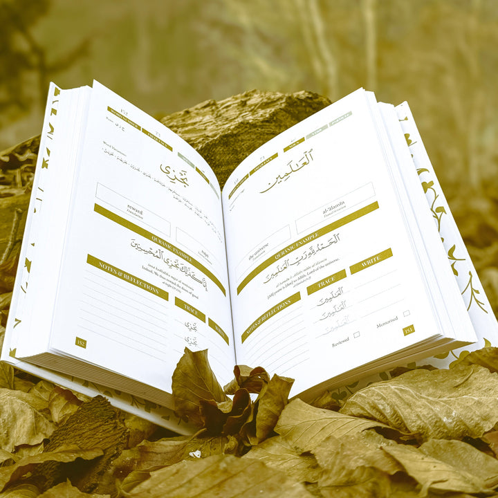 Quran Roots: Top 500 Quranic Words & Vocabulary Journal inside page 3