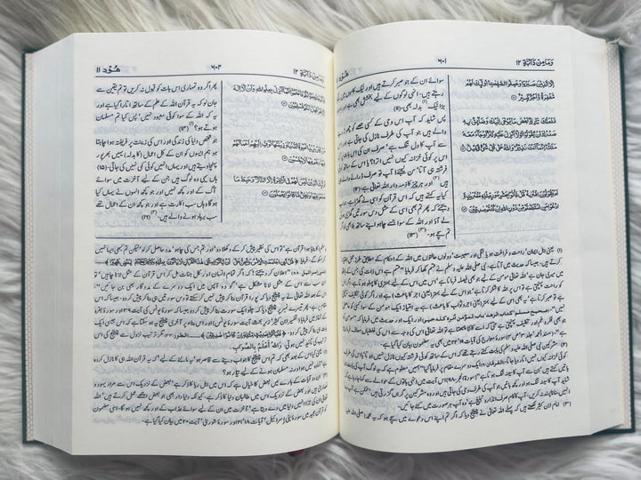 Quran with Urdu Translation and Interpretation (17x24 cm) | Tafseer Edition