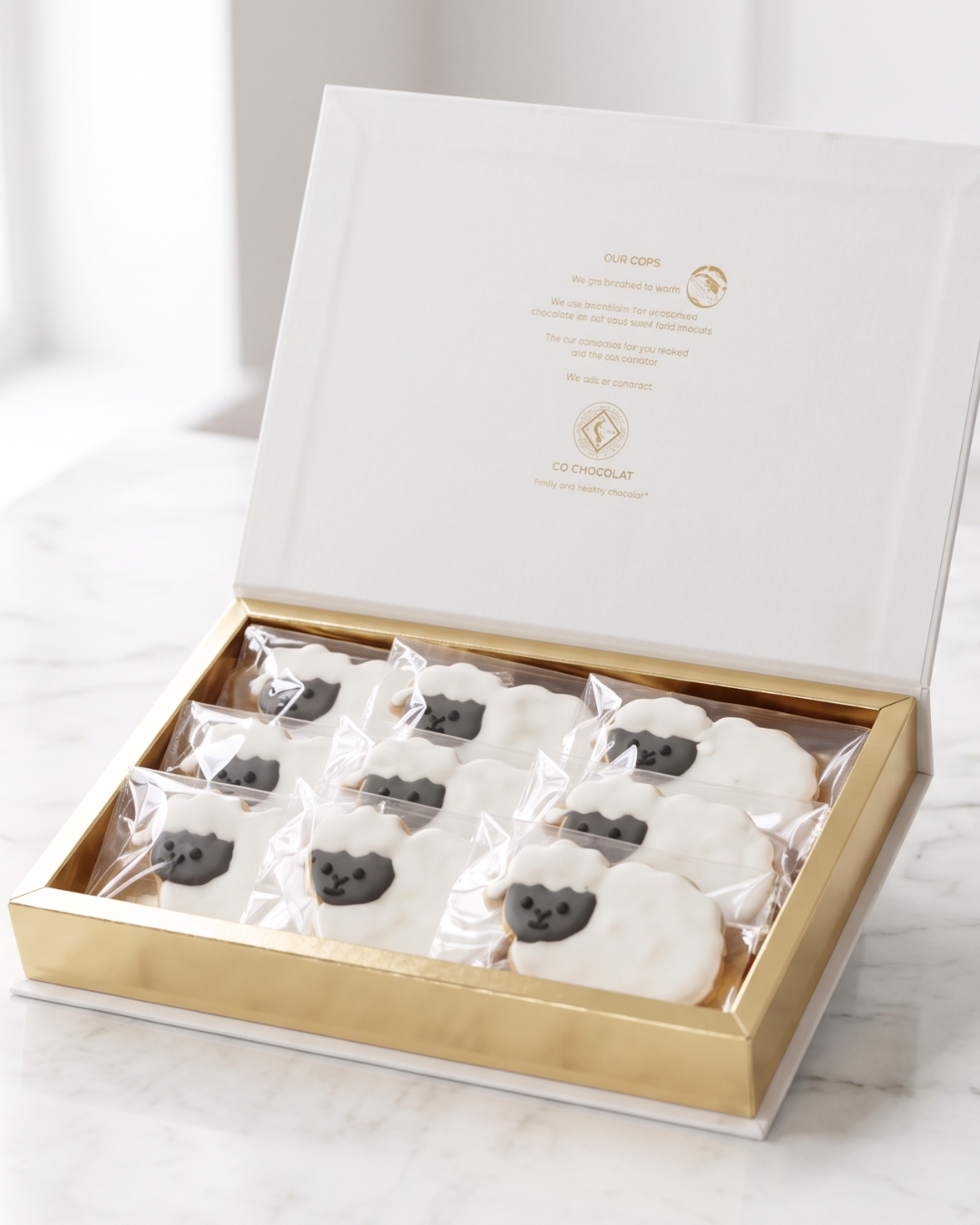 Qurbani Cookies Flat Box – Gluten-Free Eid Cookies Gift Box