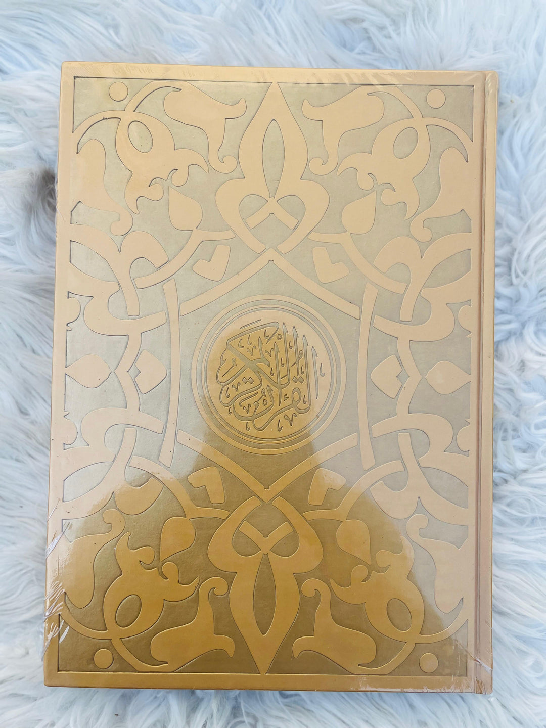 Rainbow Quran - Extra Large Size - 25 x 35 cm  gold