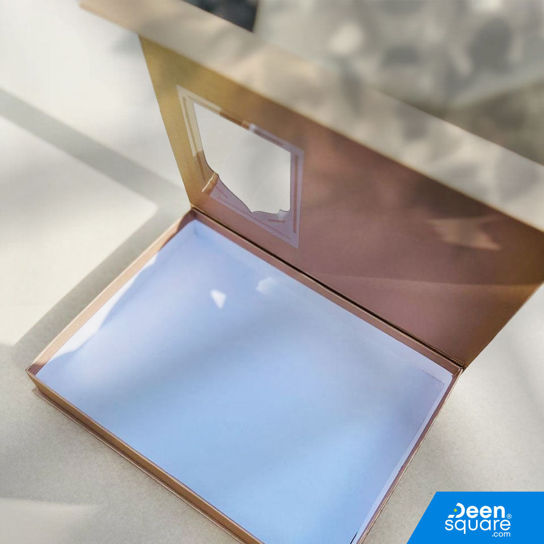 Ramadan Gift Box (Empty) - Gold | Buy at deensquare