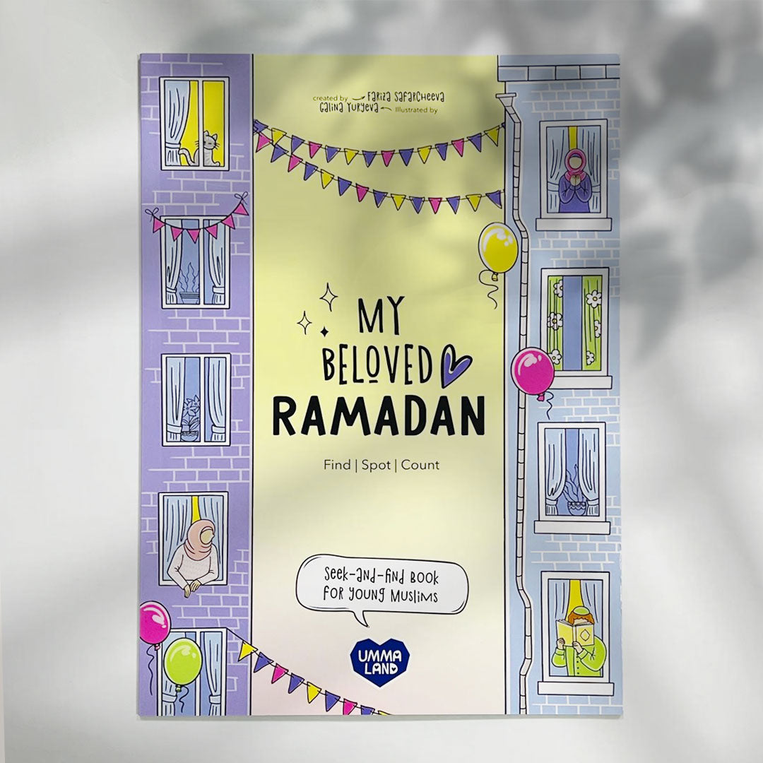 Ramadan Kids Book, Islamic Activity Book, Seek and Find Ramadan, Muslim Children Book, Ramadan Learning for Kids, Eid Preparation Book