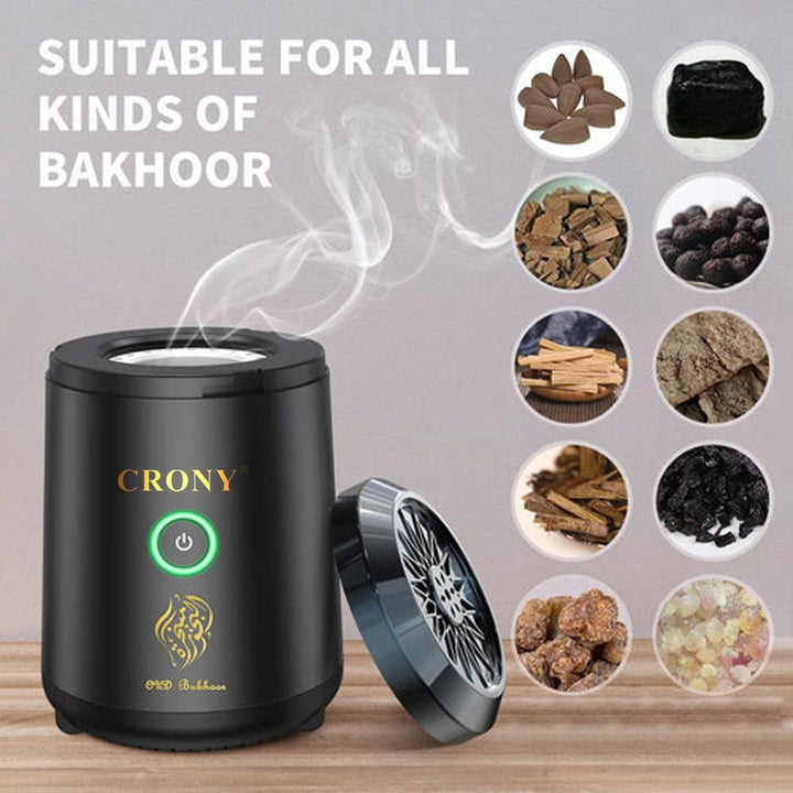 Bakhoor Burner, Electric Bakhoor, Oud Burner, Car Incense Burner, Mini Bakhoor Burner, Rechargeable Incense Burner, Dukhoon Burner, Islamic Gifts