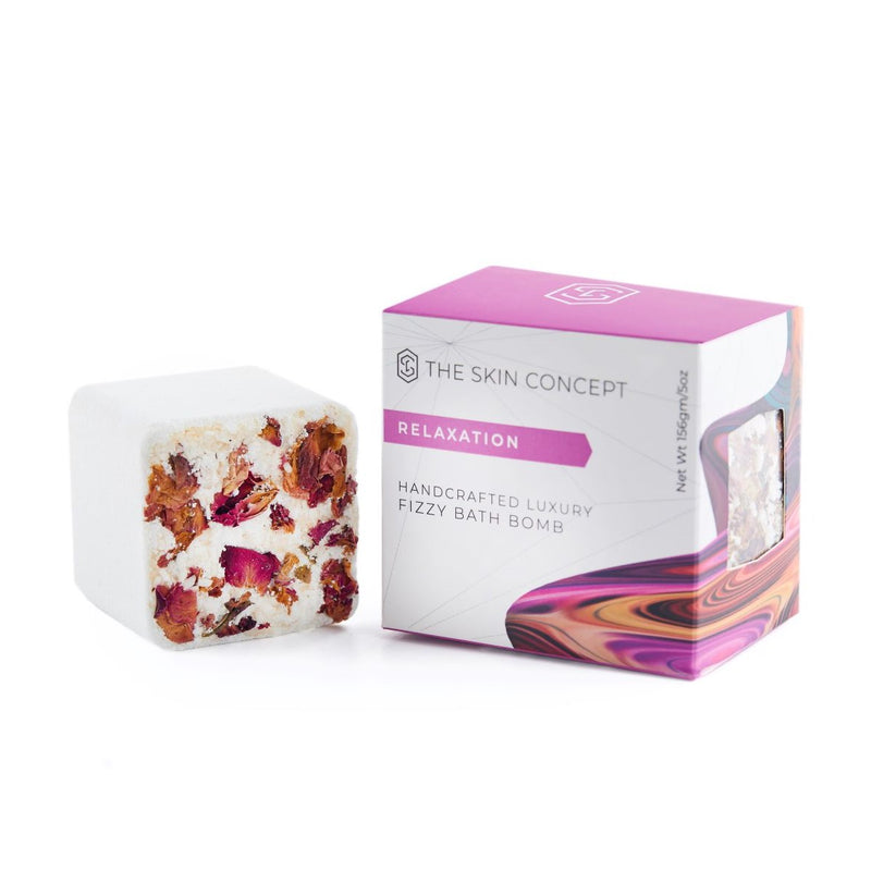 Buy The Skin Concept Relaxation butter bath bomb at deensquare.com. Handmade bath bomb for soft skin with fast shipping in Dubai | UAE.
