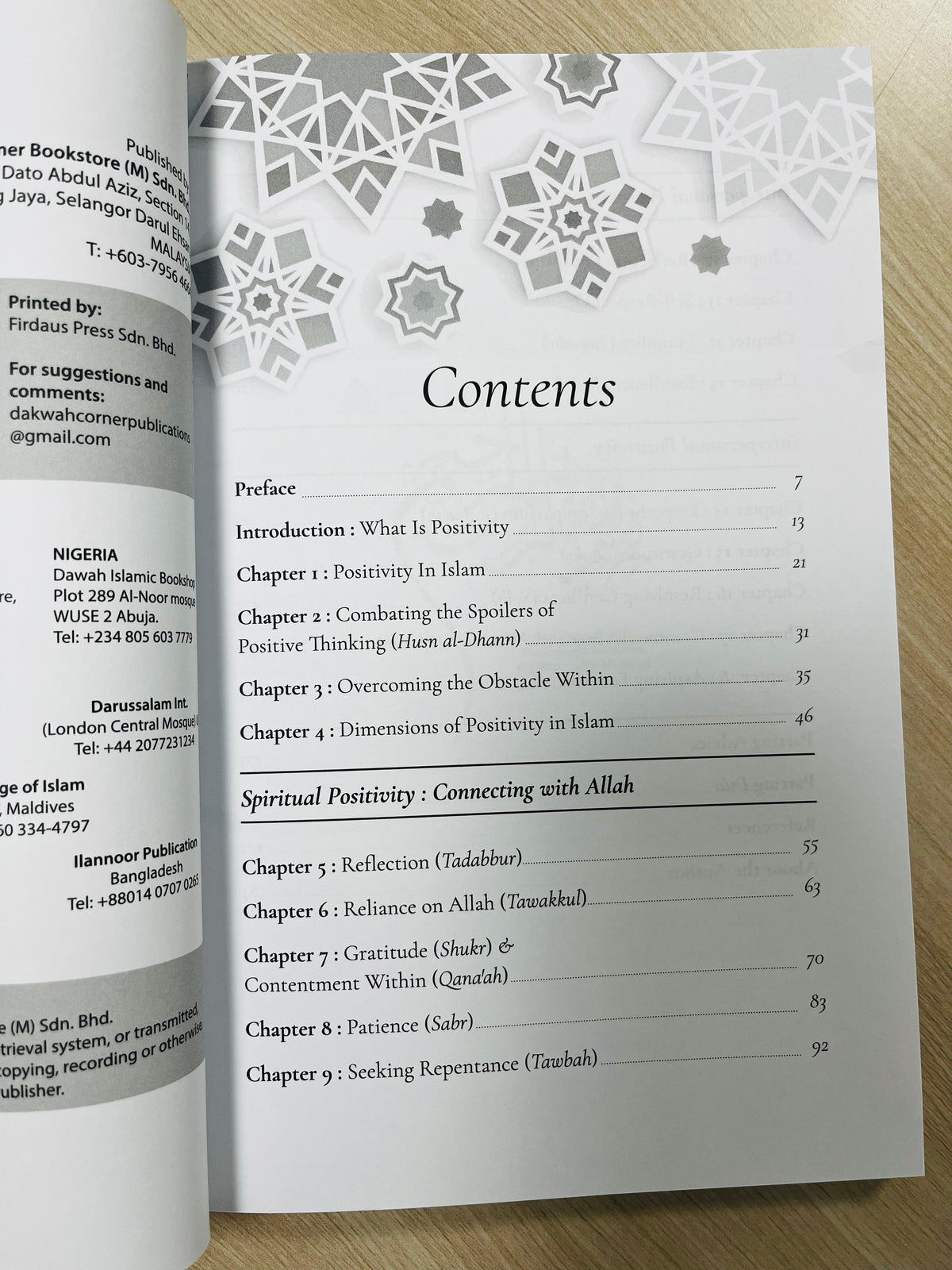 Buy Rethinking Positivity by Dakwah Corner for Islamic motivational reading. Shop now at deensquare.com | Dubai | UAE.