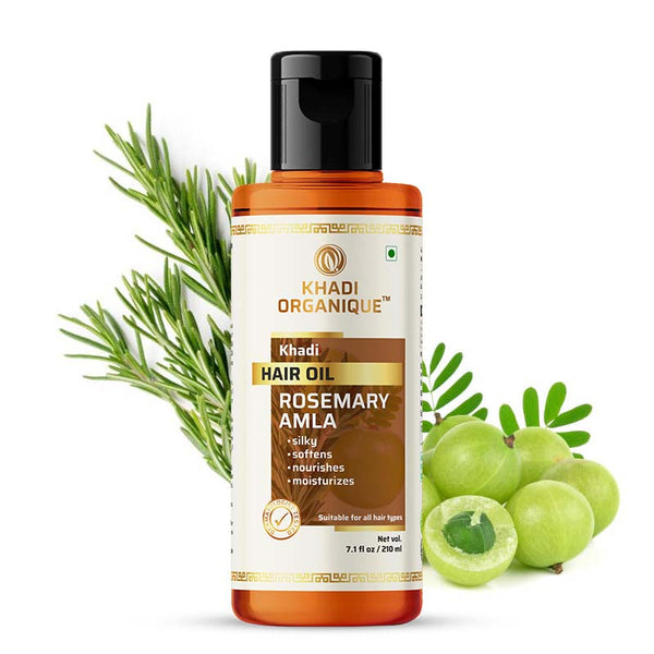 Khadi Organique Rosemary Amla Hair Oil -210 ml
