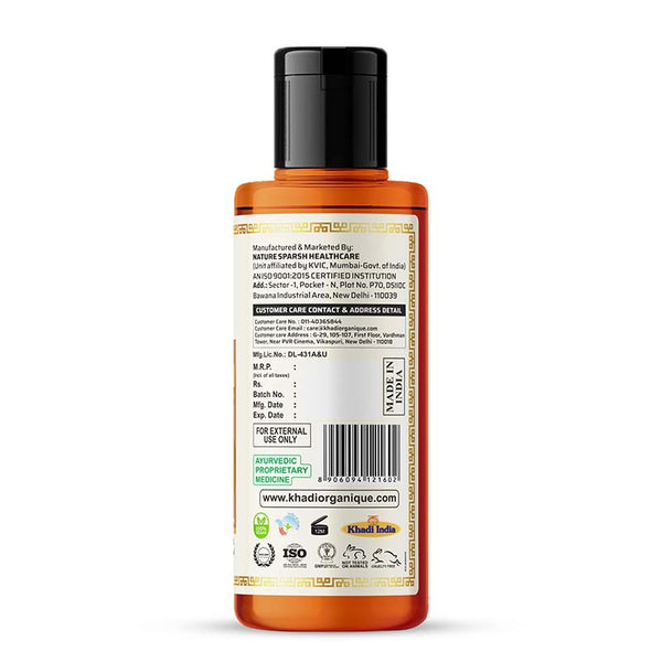 Khadi Organique Rosemary Amla Hair Oil -210 ml