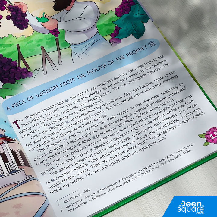 This book, like a desert song whispered by the wind, invites young readers to go on a journey through the mysterious and beautiful land of Syria. On its pages, everyone will discover a piece of Eastern wisdom and, in sha' Allah, acquire new knowledge.