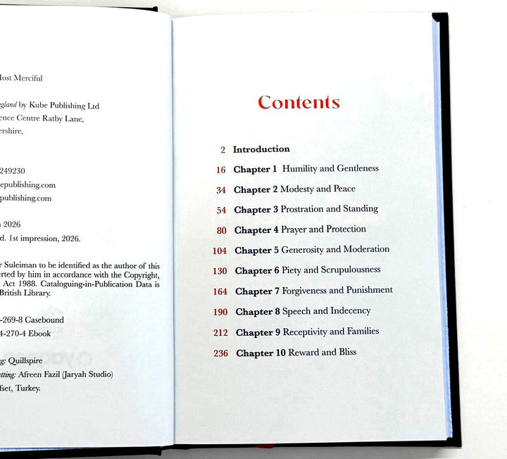 Servants of the Most Merciful table of contents