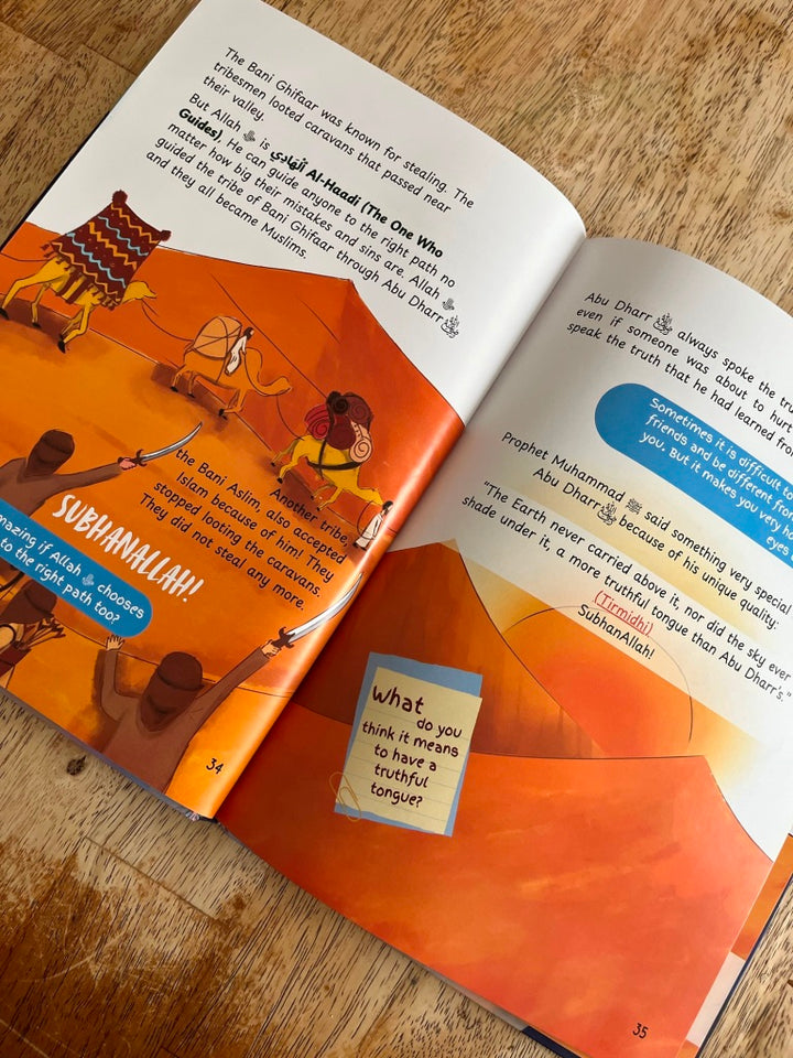 Shining Hearts - Sahaba Stories for Kids inside pages 6