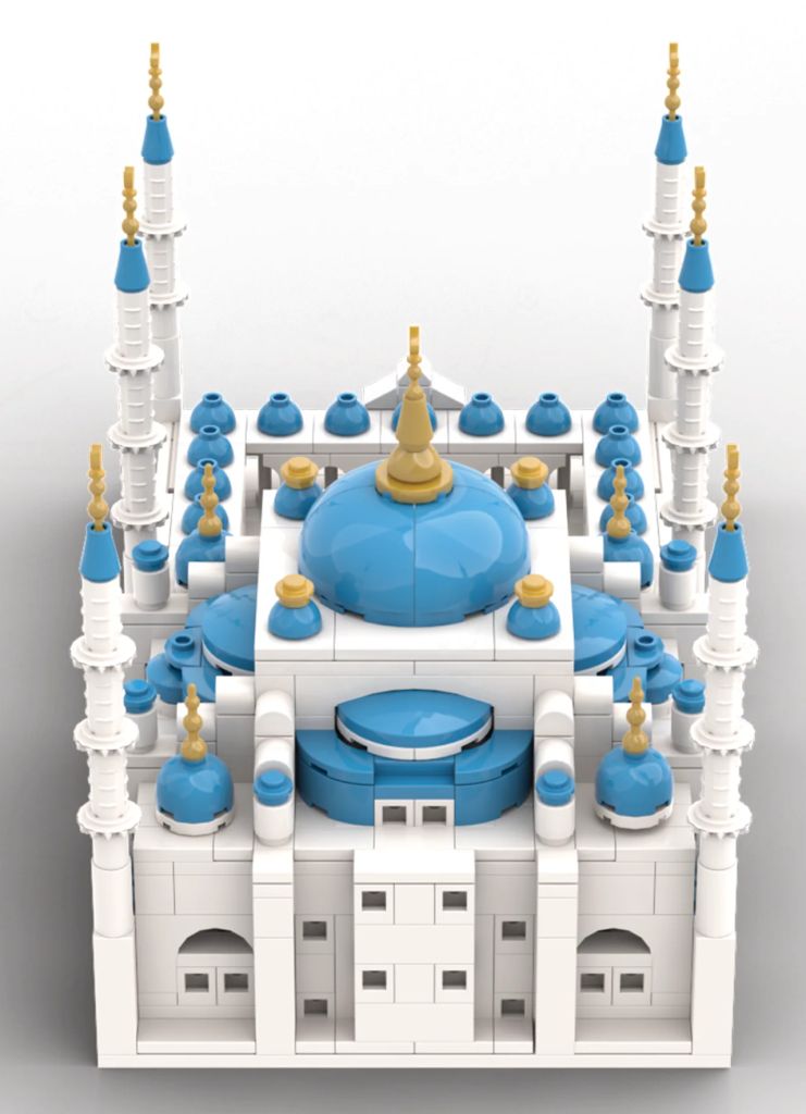 Sultan Ahmed Mosque - The Blue Mosque - Islamic Building Blocks Set eid gifts for kids