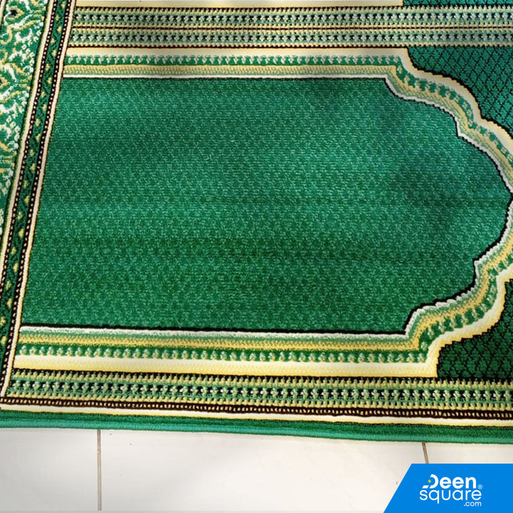 Buy Super Sabha Mosque Carpet Roll 120x1000 cm – soft, durable & elegant. Designs vary. Contact us for wholesale & delivery across UAE & worldwide.