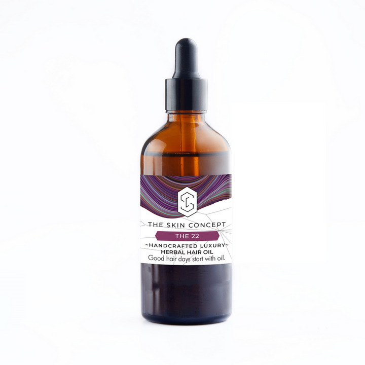 Buy The 22 Herbal Hair Oil 100ml by The Skin Concept at deensquare.com. Herbal hair care formula available in Dubai | UAE.