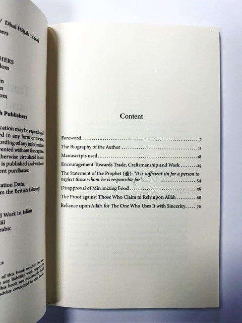 The Art of Trade, Craftsmanship and Work in Islam: The Wholesome Way to Financial Independence