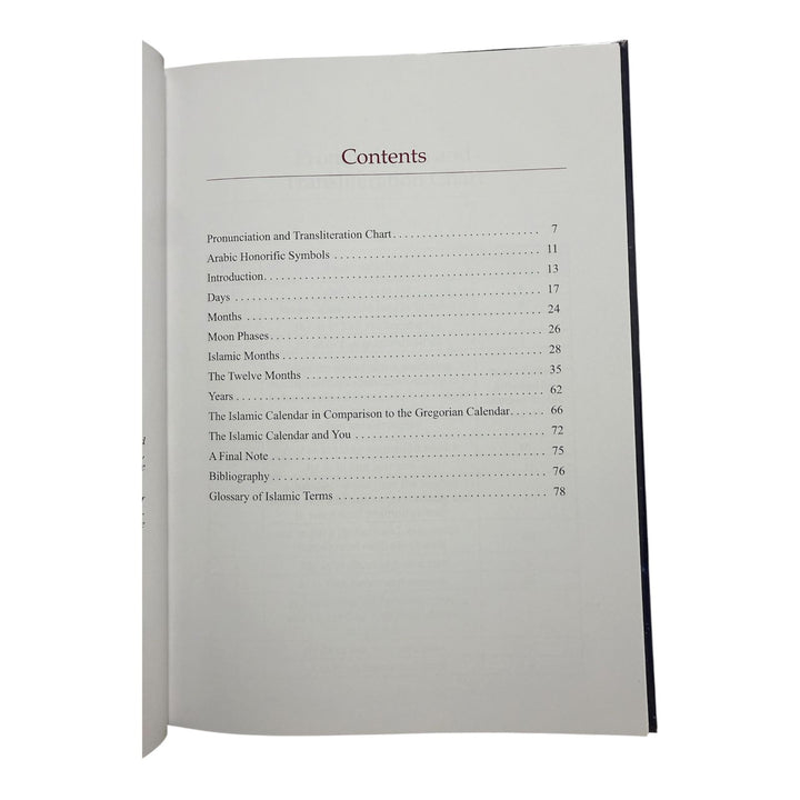 The Islamic Calendar by Amelia Horton - IIPH