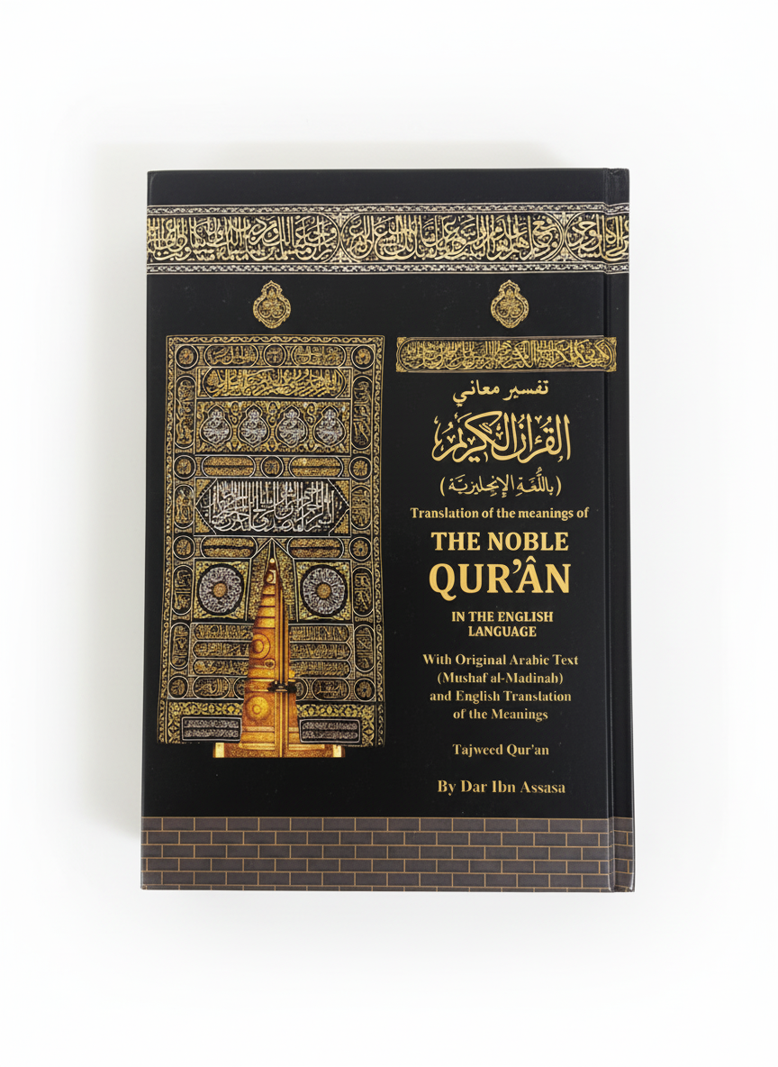 The Noble Qur'an: English Translation (Kaaba Cover Design, Tajweed 14x20)