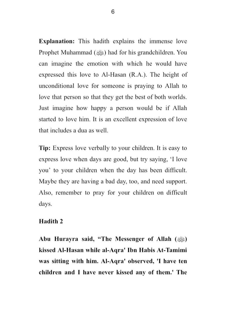 The Prophetic Way of Parenting flowers of jannah inside pages