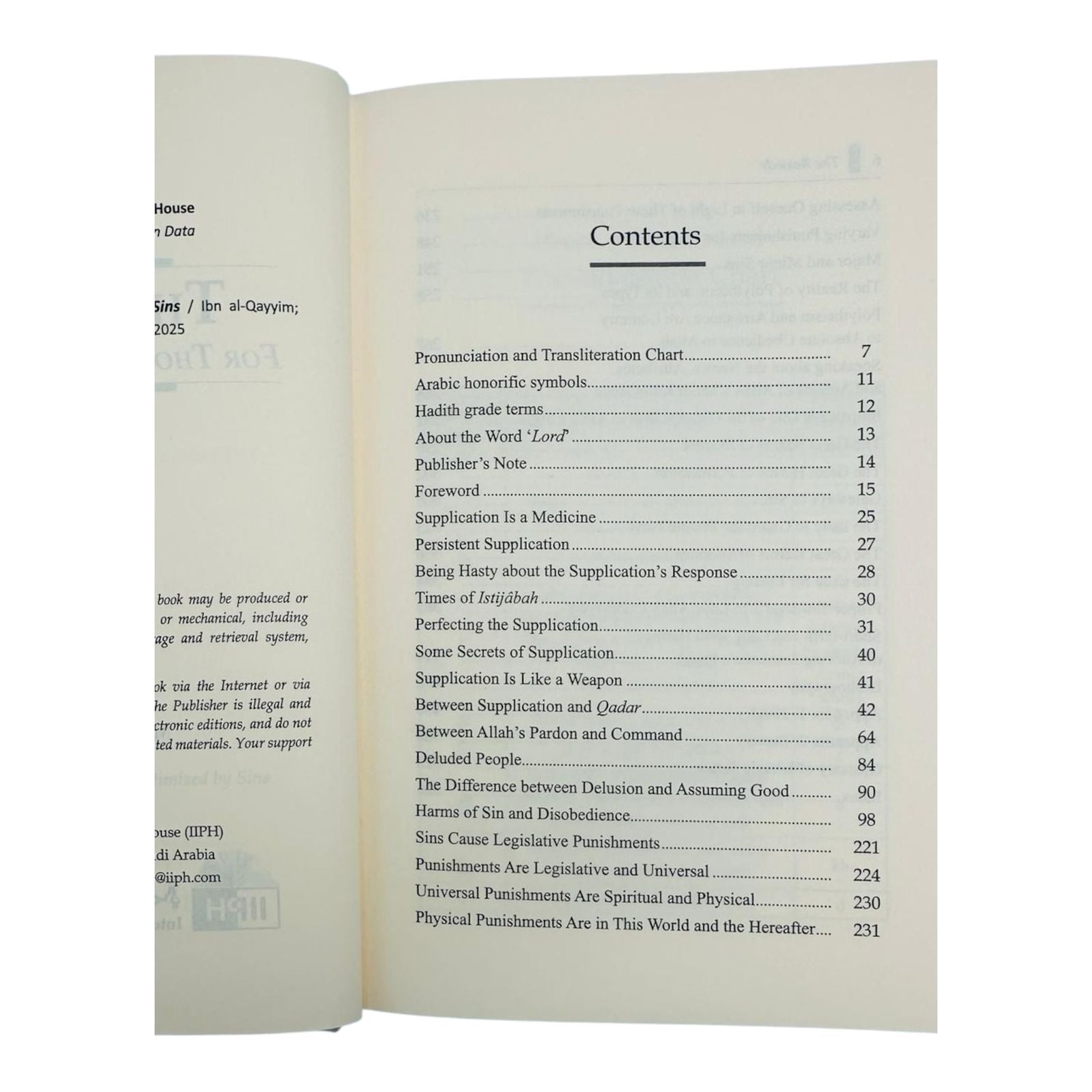 Ad-Da’ wad-Dawa English translation by IIPH