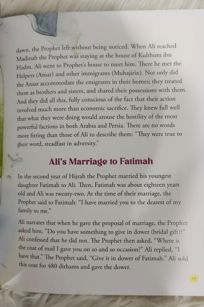 The Story of Ali Ibn Abi Talib (R.A)