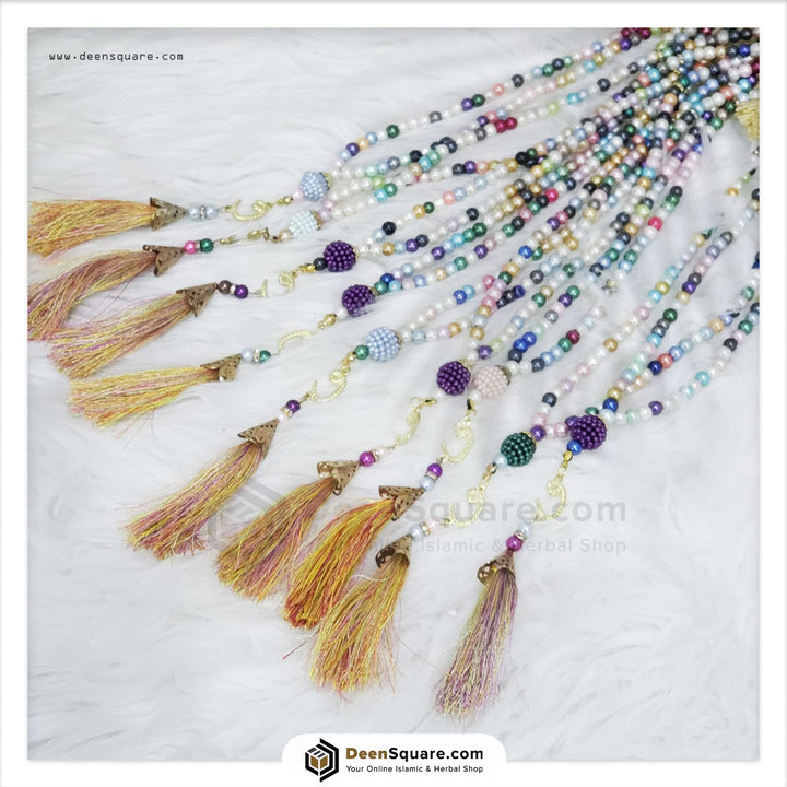 Colorful Beads Tasbeeh (تسبيح‎‎)