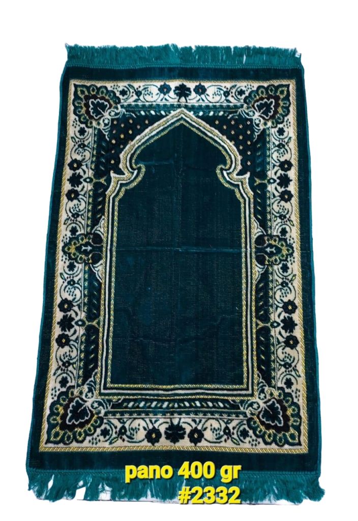 Turkish Prayer Mat – Assorted Colors & Designs (Box of 30 pcs) – 70 x 110 cm for masjids, charity, ramadan giveaways, eid, sadaqah 