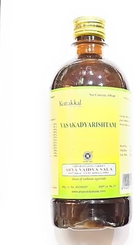 Buy Vasakadyarishtam Liquid 450 ml by Kottakkal Ayurveda at deensquare.com. Traditional Ayurvedic herbal formulation available in Dubai | UAE.