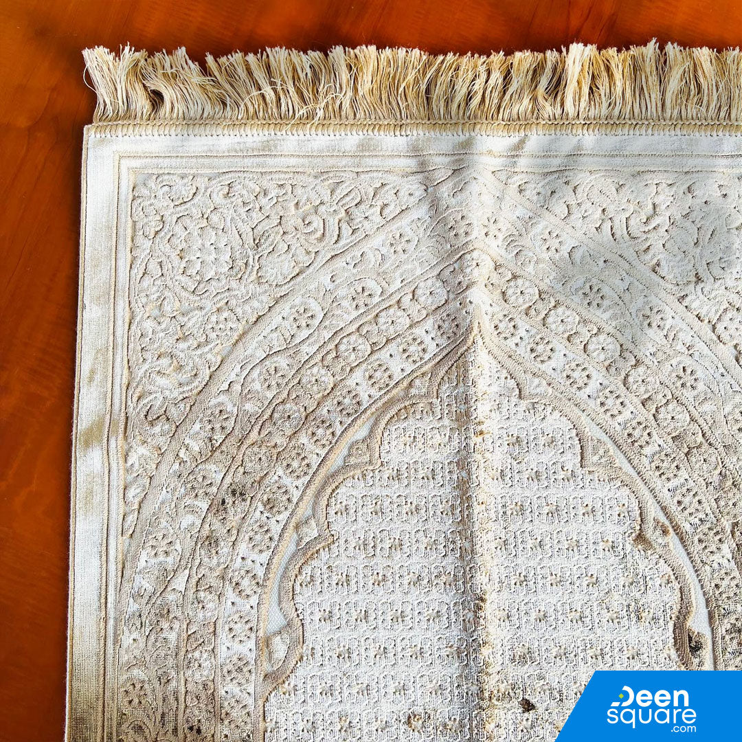 Velvet and Soft Prayer Mat | سجادة الصلاة الناعمة والمخملية pink gold mat new