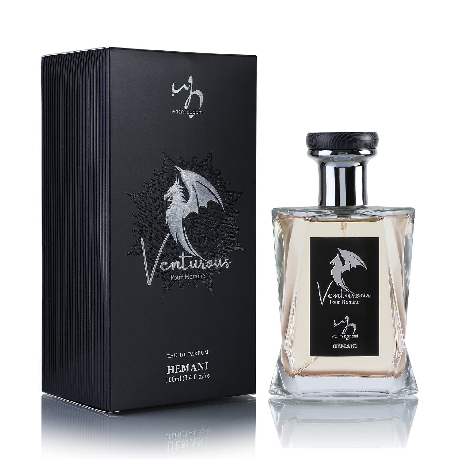 Buy Venturous EDP Perfume For Men 100ml with woody spicy fragrance. Buy at deensquare.com + Dubai | UAE.