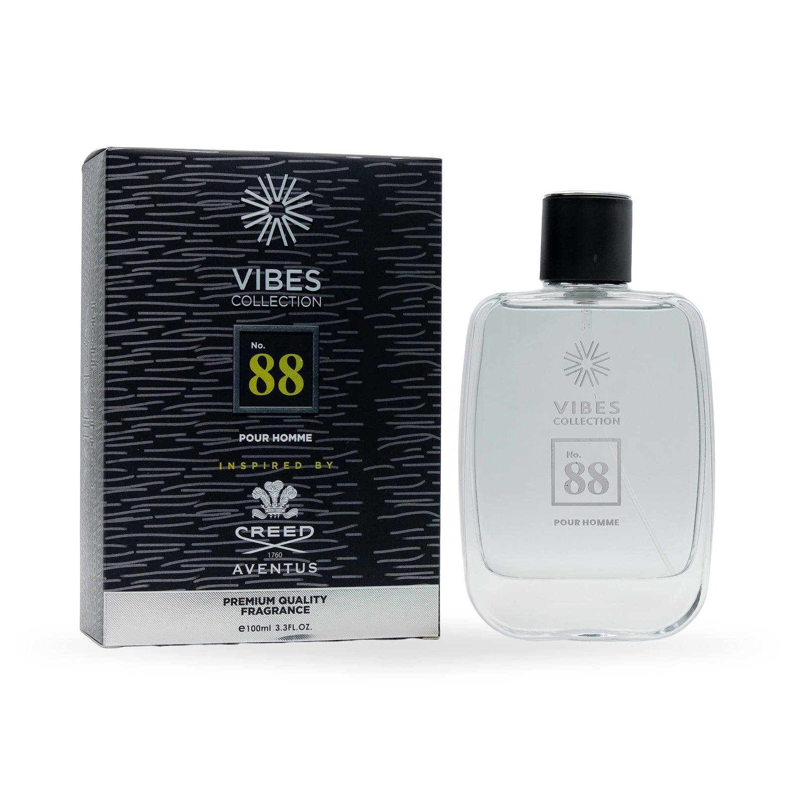 Buy Vibes Collection Perfume No 88 For Men 100ml with a woody spicy fragrance. Buy at deensquare.com + Dubai | UAE.