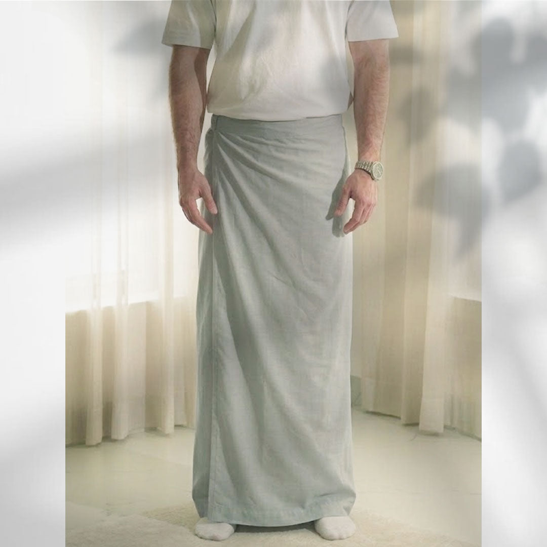 Buy WAZRA prayer wizar for men and boys at DeenSquare.com. Fast shipping in Dubai and delivery across UAE from DeenSquare.com.