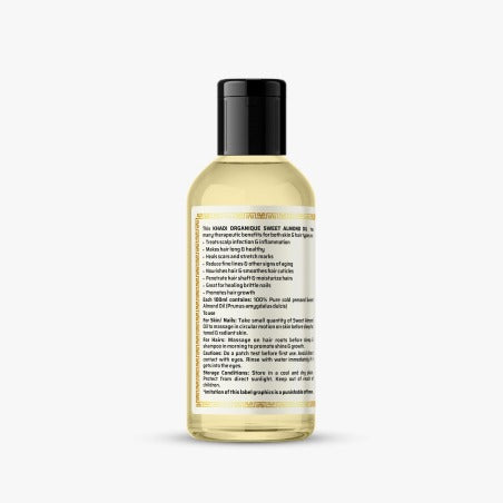 Sweet almond Oil - Khadi Organique