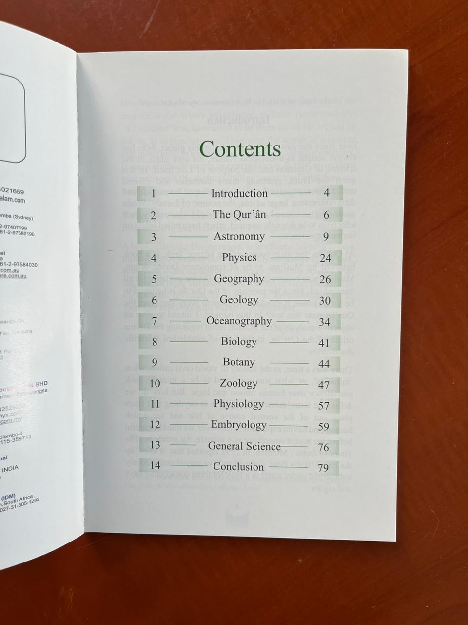 The Quran & Modern Science: Compatible or Incompatible